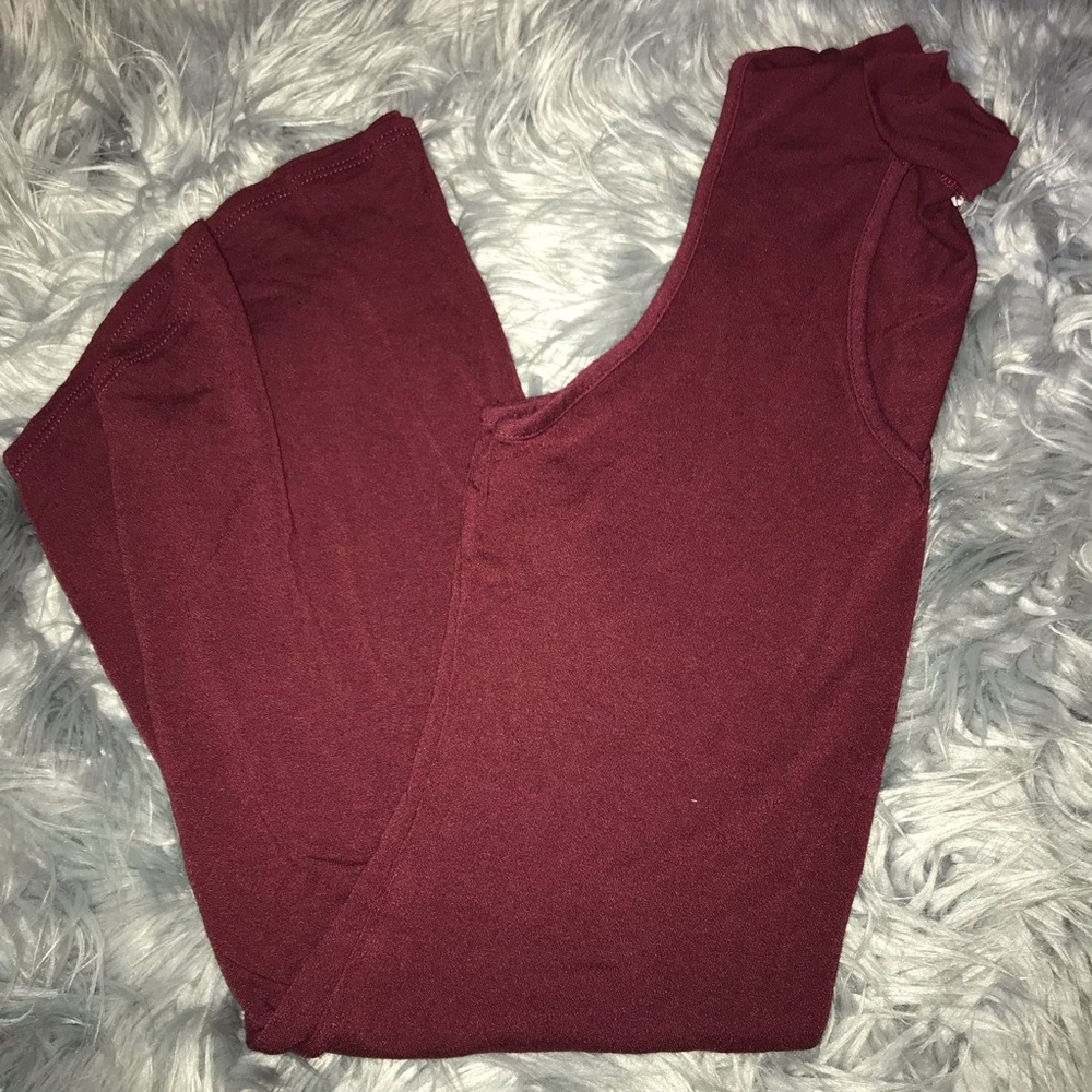 Maroon/red dress